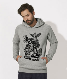 Affen Hoodie (auch als Girlie)